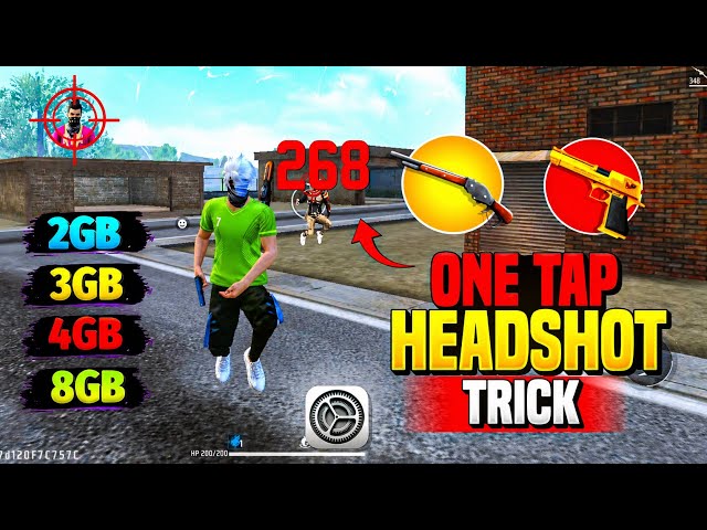 FREE FIRE AUTO HEADSHOT TRICK 2026 SENSITIVITY | 2GB, 4GB, 6GB RAM HEADSHOT SENSITIVITY SETTING