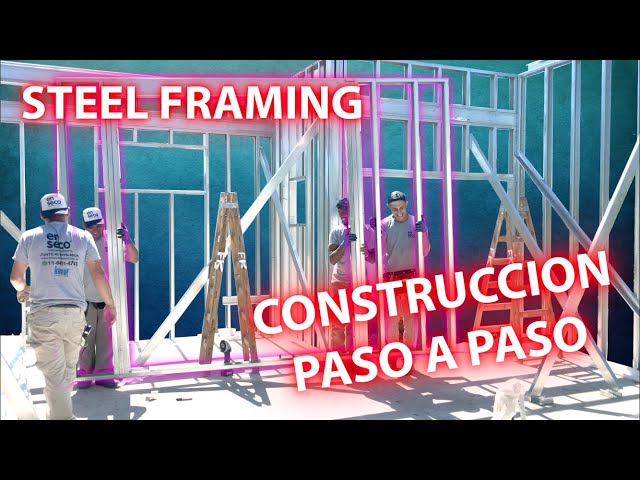 ⚡️STEEL FRAMING⚡️ Construcción paso a paso - Time lapse #1