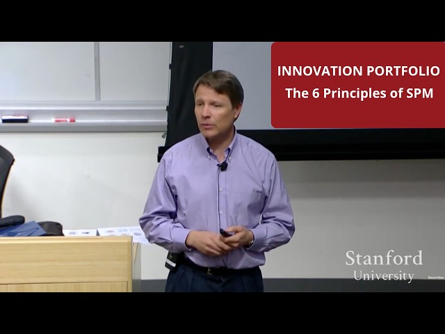 Stanford University Lecture on Strategic Portfolio Management