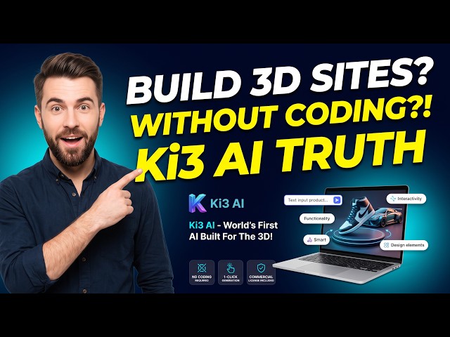 Ki3 AI Review: Build 3D Apps & Websites Without Coding? (Honest Verdict)
