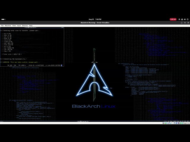 Install BlackArch from Full ISO