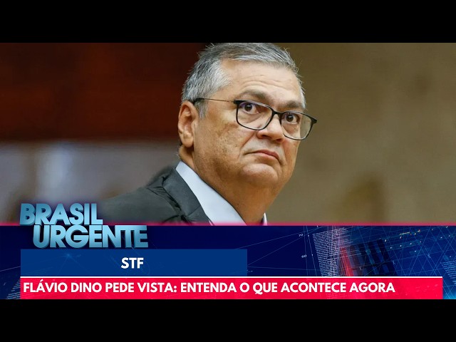 Pedido de vista de Dino: entenda o que acontece agora no STF | Brasil Urgente