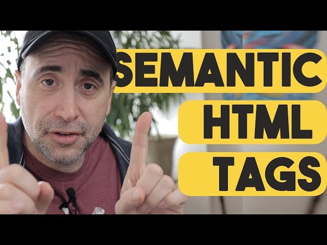Semantic HTML5 Tags vs Formatting Tags
