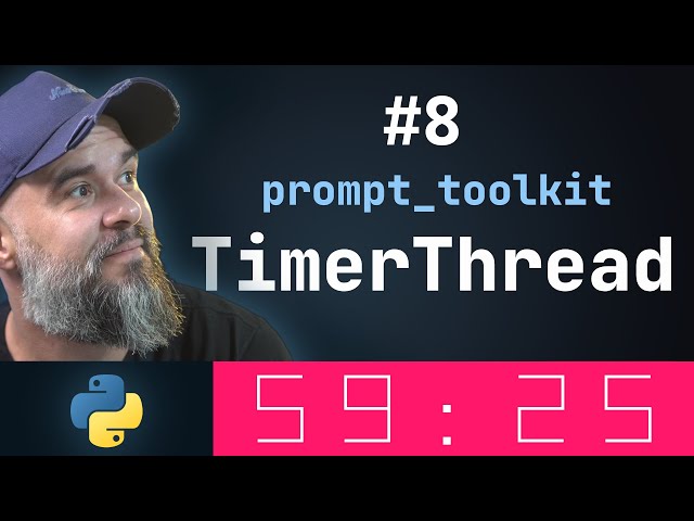 Python Threads e prompt_toolkit
