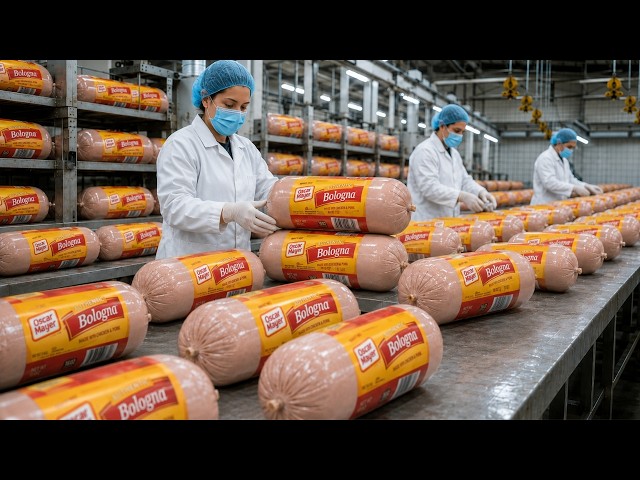 How ​​Bologna is Made Inside the Factory