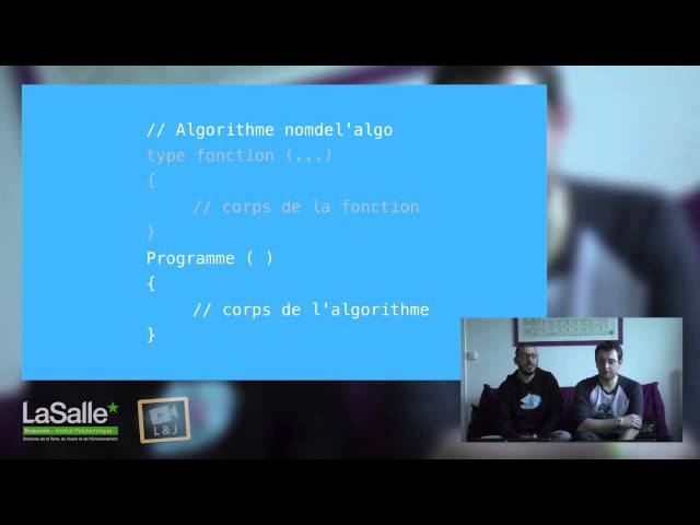 Algorithmique - Pseudo-code #Algo02