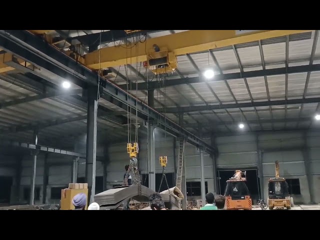 Single Girder EOT Crane | Electric Wire Rope Hoist | Overhead Crane