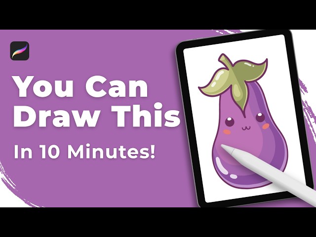 Quick & Easy Procreate Drawing Tutorial for Beginners