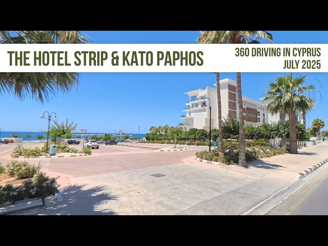The Hotel Strip And Kato Paphos In 360