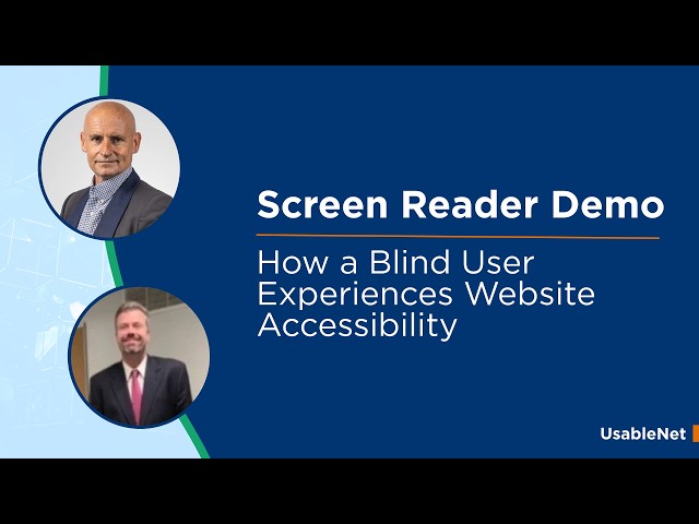 How Blind Users Navigate Website Accessibility