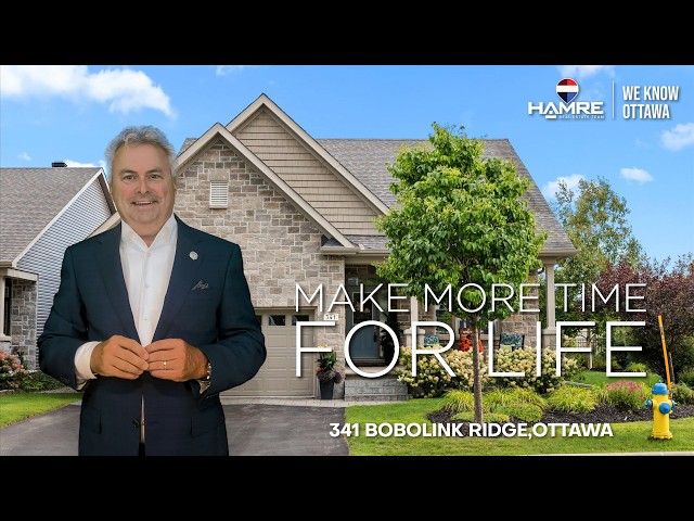 Stittsville Bungalow For Sale - 341 Bobolink Ridge - Hamre Real Estate