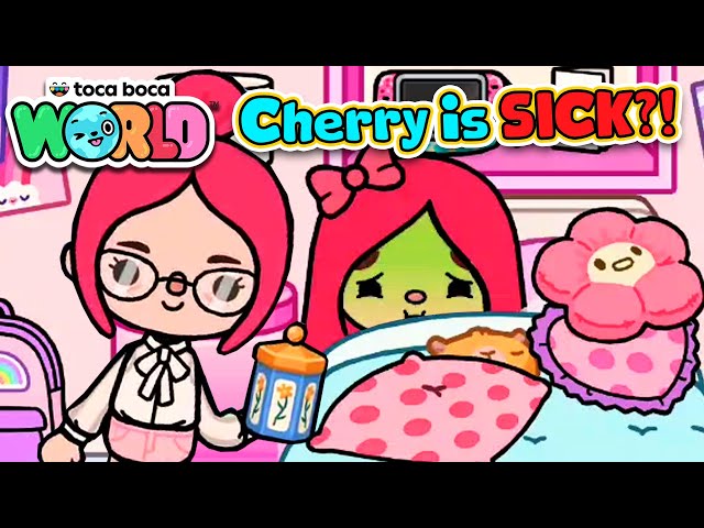 Cherry is SICK?! - Toca Life World