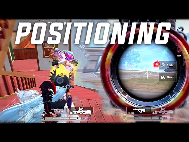 Positioning When Getting Rushed by a Full Squad 🔥🔥 PUBG MOBILE INDONESIA