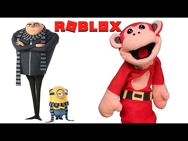 El Mono Juega: ESCAPA DE LOS MINIONS El Mono Silabo Roblox - Gameplay