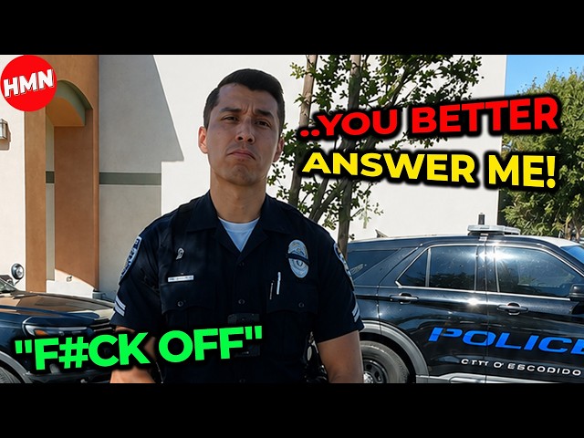Cop Press for ID but He Outsmarts Them Instantly | ID Refusal