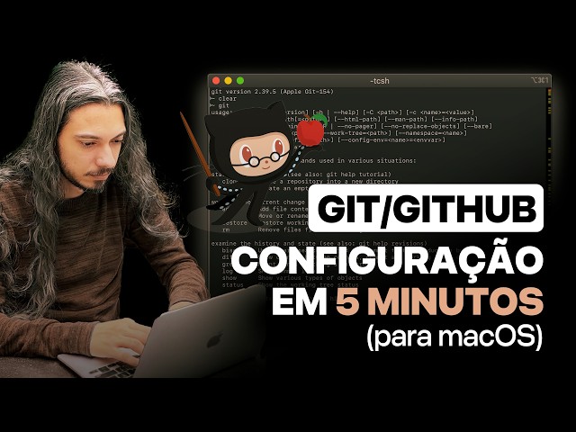 Setting up Git/Github on macOS in 5 minutes (using SSH)