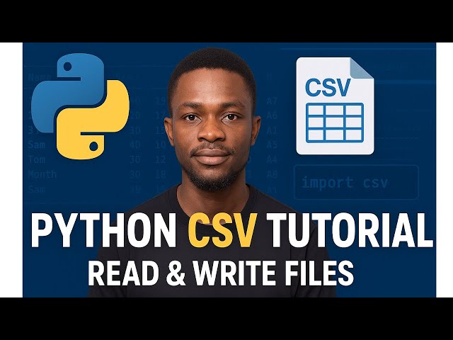 Python CSV Tutorial | Read and Write CSV Files