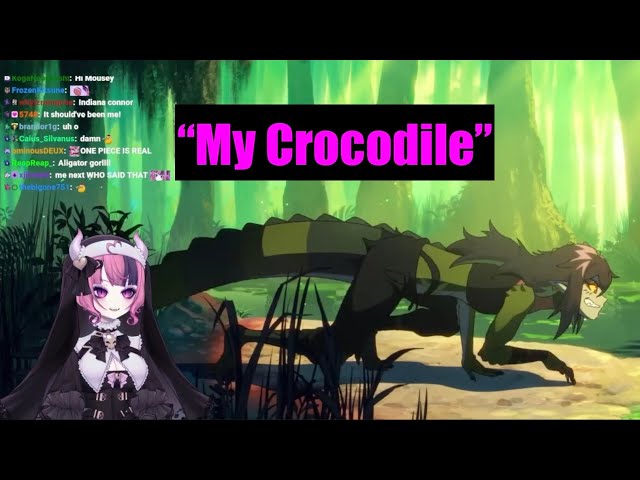 Ironmouse Reacts to Vtuber Debut(animation) of @KairyuCrocodile 