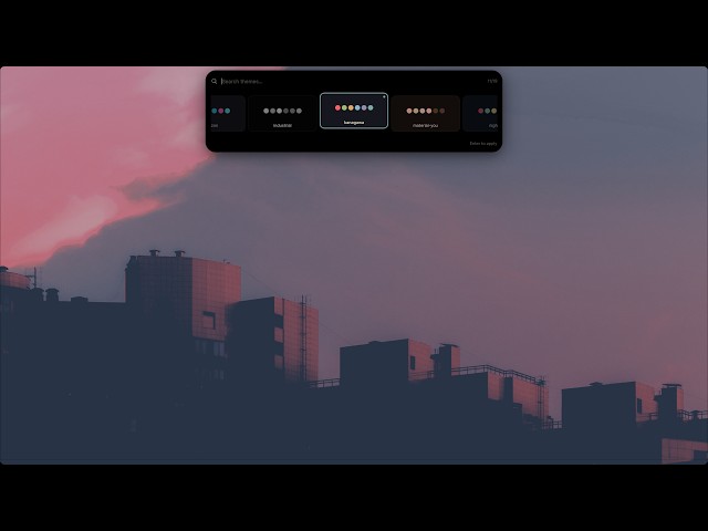 It’s done. Everything’s using Quickshell now.