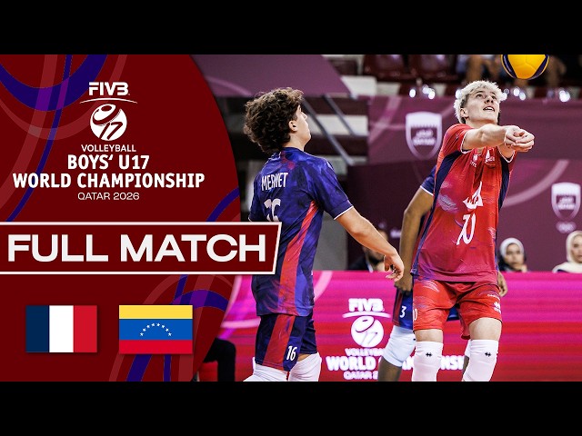 France vs. Venezuela - Pool Play | Boys' U17 World Championship - 2026