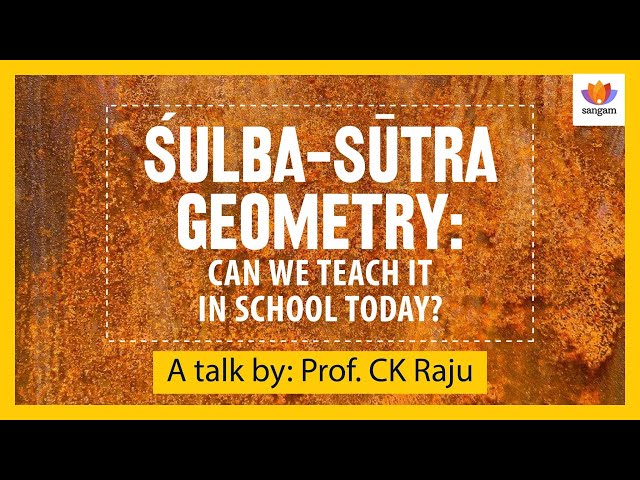 Ancient Indian Geometry vs Greek Myths: C.K. Raju Exposes Math's Colonial Origins