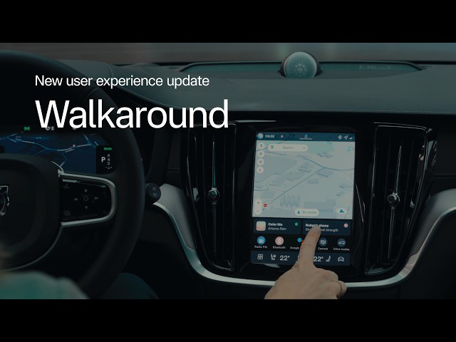 Volvo Car updates the User Experience for all cars with Google built-in