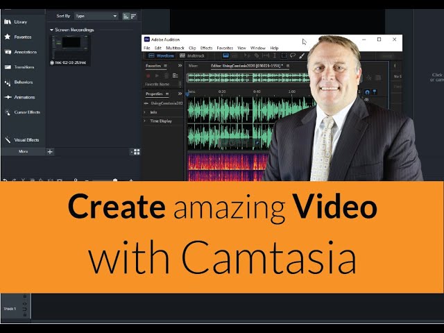 Create amazing Video with Camtasia