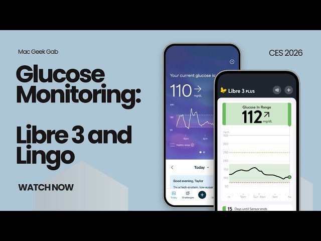 Abbott Lingo & Libre 3+: Continuous Glucose Monitoring With and Without a Prescription | CES 2026