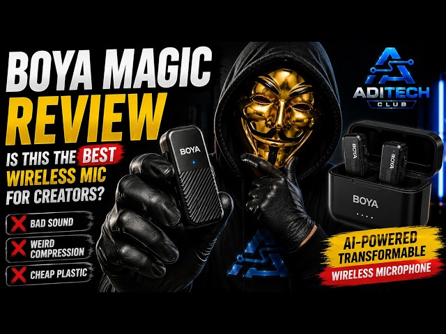 BOYA Magic Review – Is This The BEST Wireless Mic for Creators?