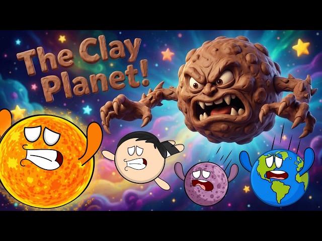 The Clay Planet! | #aumsum #kids #science