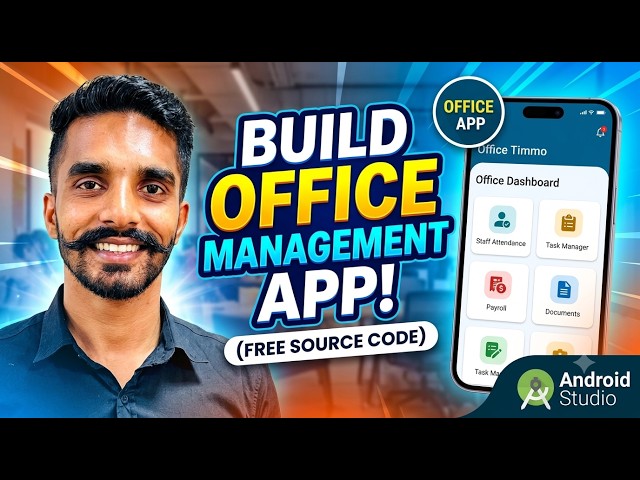 How to Build an Office Management App in Android Studio (Free Source Code)