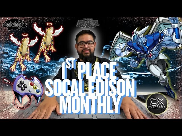 Yu-Gi-Oh Retro Format - “SoCal Edison Monthly” - 1st Place Deck Profile - Oscar Ruano - Frog Heroes 