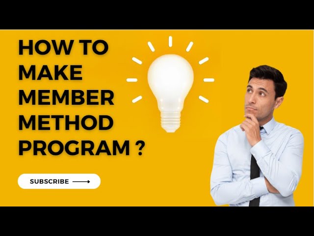 How To Make A Member Method Program in BlueJ | How To Make a Program in BlueJ | Void Programming