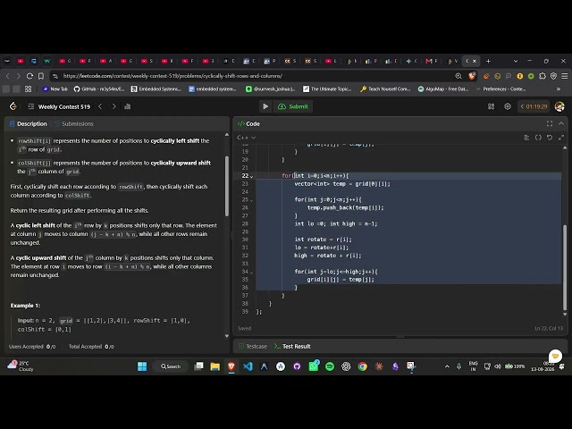 Leetcode Weekly Contest 519 - Live Recording