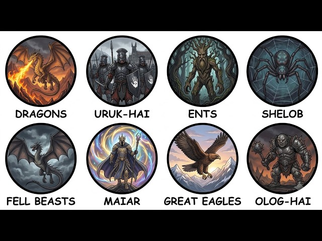 Every Rare Race In Lord Of The Rings Lore Explained In 30 Minutes