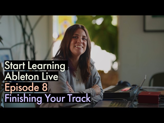 Export and perform your track in Ableton Live | Beginner Series Ep. 8