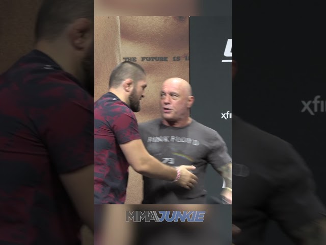 Joe Rogan and Khabib plan podcast before UFC 330