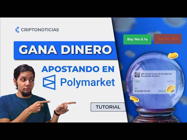 Earn money with your cryptocurrency predictions? We explain how Polymarket works.