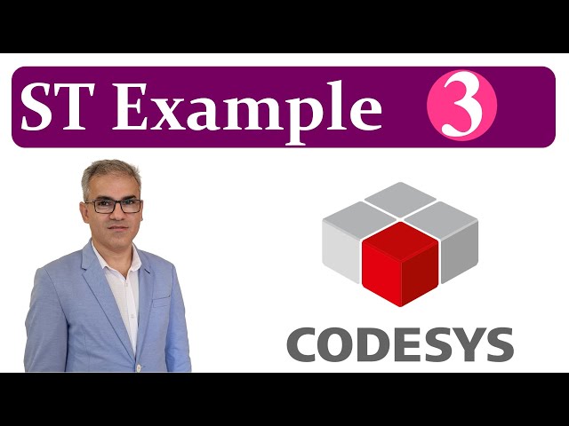 CODESYS: ST programming example - Programming state machines #codesys #structuredtext #iec61131
