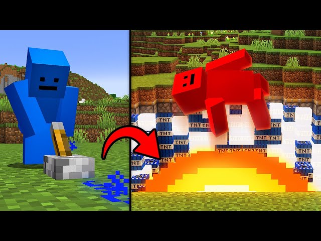 Minecraft Manhunt, But I'm A Bluestone Master...