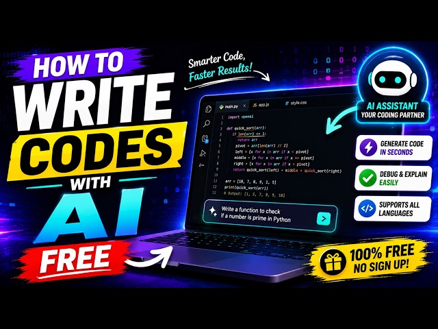 How to Write Code with AI for FREE