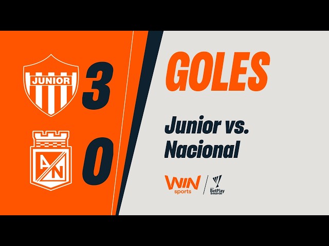 Junior vs. Nacional  (goles) | Liga BetPlay Dimayor 2026-1 | Final - Ida