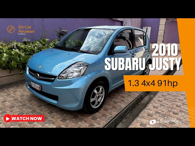 2010 Subaru Justy 1.3 90hp 4WD  | Reviews