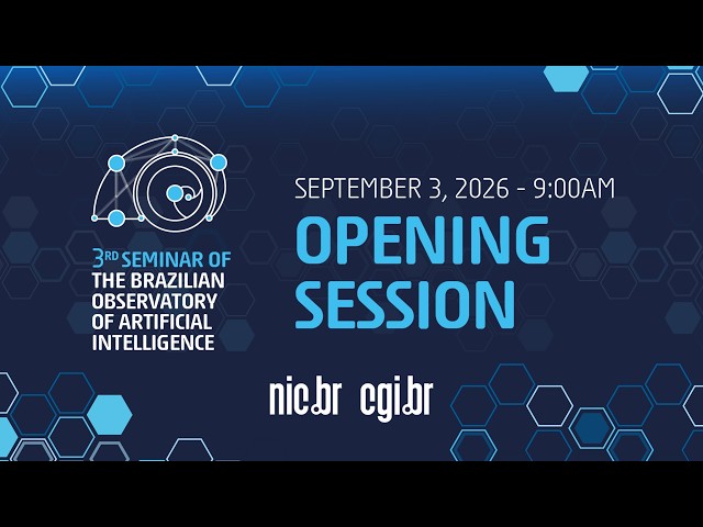 [3º Seminário do OBIA] Opening Session - EN