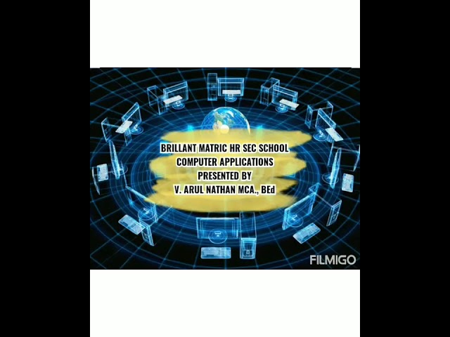 12th computer Applications chapter 5