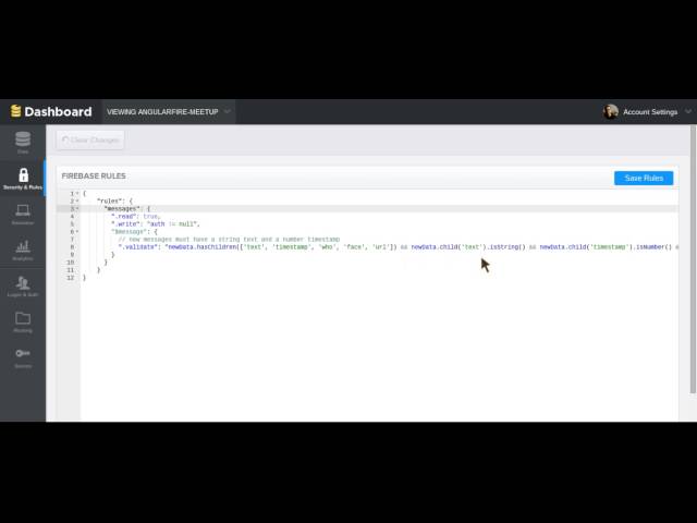 AngularFire Demo Intro