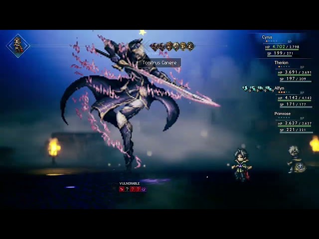 Balogar The Runelord Battle Full | XBOX : OCTOPATH TRAVELER