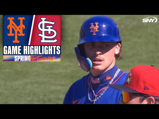 Mets vs Cardinals (2/25/26) | Mets Highlights