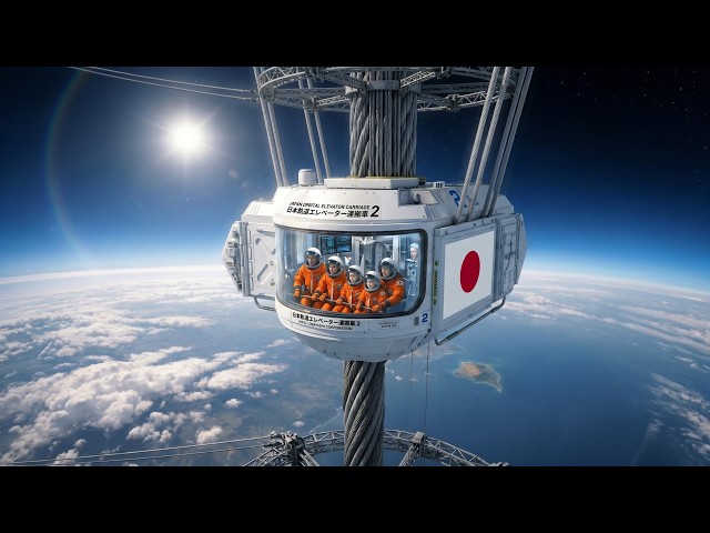 How Japan Plans to Build the Impossible 96,000 km Space Elevator