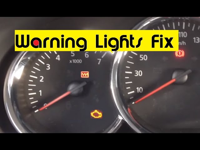 Engine Check Warning Lamp Fix - Renault Duster